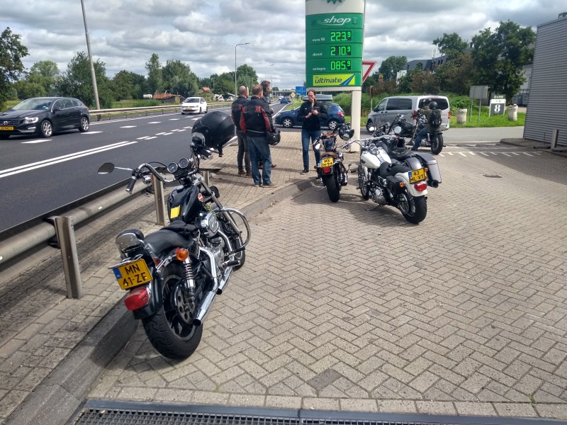 Heenweg tussenstop BP Bodegraven